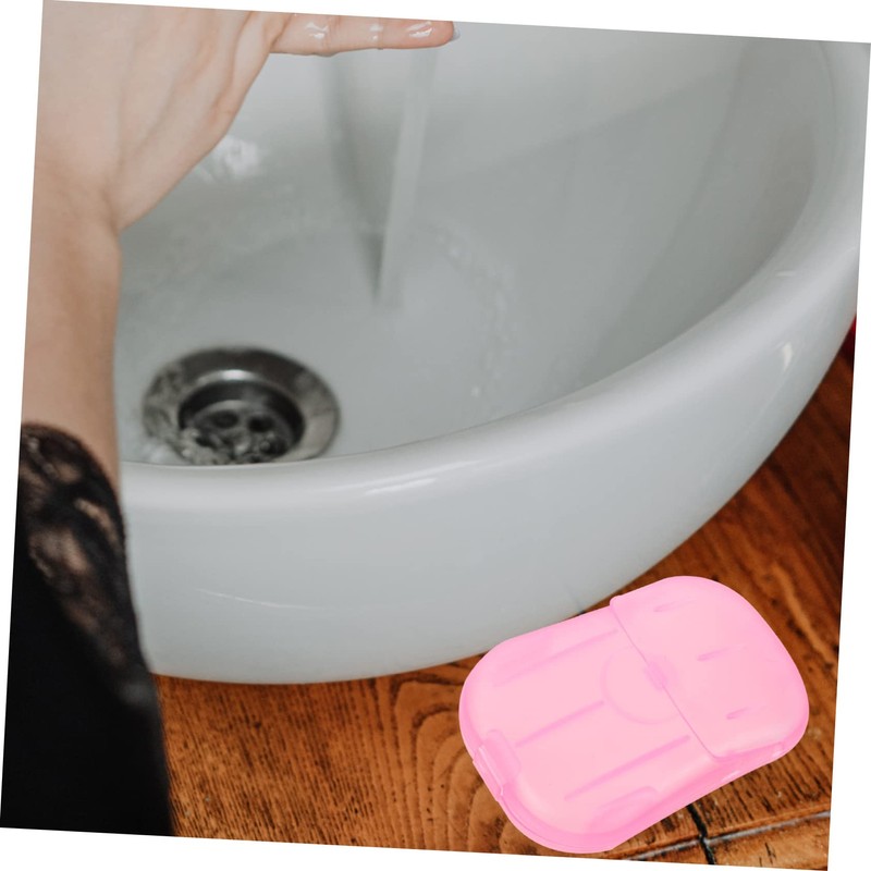 WHAMVOX Compact Easy to Carry 20pcs Soap Sheets for Travel