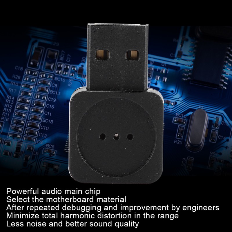ABS Black Lightweight High Performance Sensitivity Mini Compact USB Computer
