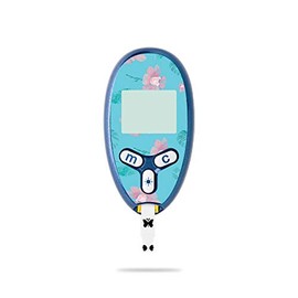 MightySkins Skin Compatible with Abbott Freestyle Lite - Water Flowers | Protective, Durable, and Unique Vinyl Decal wrap Cover | Easy to Apply, Remove, and Change Styles | Made in The USA