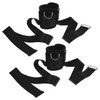 GRIRIW 2Pcs Practical Ankle Strap Tool for Gym Cable Machines