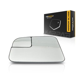 For Lincoln MKX 2008 2009 2010 Mirror Glass Driver Side | Non-Heated | w/Backing Plate | w/Blind Spot Glass | Replacement For 9T4Z17K707C, AT4Z17K707A