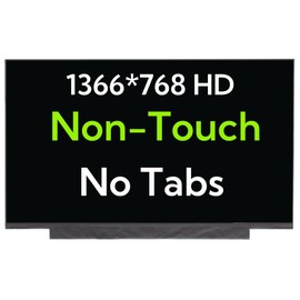 14" HD LCD Screen Replacement for HP 14-DQ0002DX 14-DQ0051DX 14-DQ0052DX 14-DQ0054DX 14-DQ0055DX L61948-001 NT140WHM-N34 N140BGA-EB4 REV C5 NT140WHM-N51 V8.0 LED Display (Not for FHD/Touch Version)