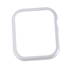 KONTONTY Iwatch4 44mm Watch Band Protective Case Aluminum Metal Frame Screen Protector Plating Shell