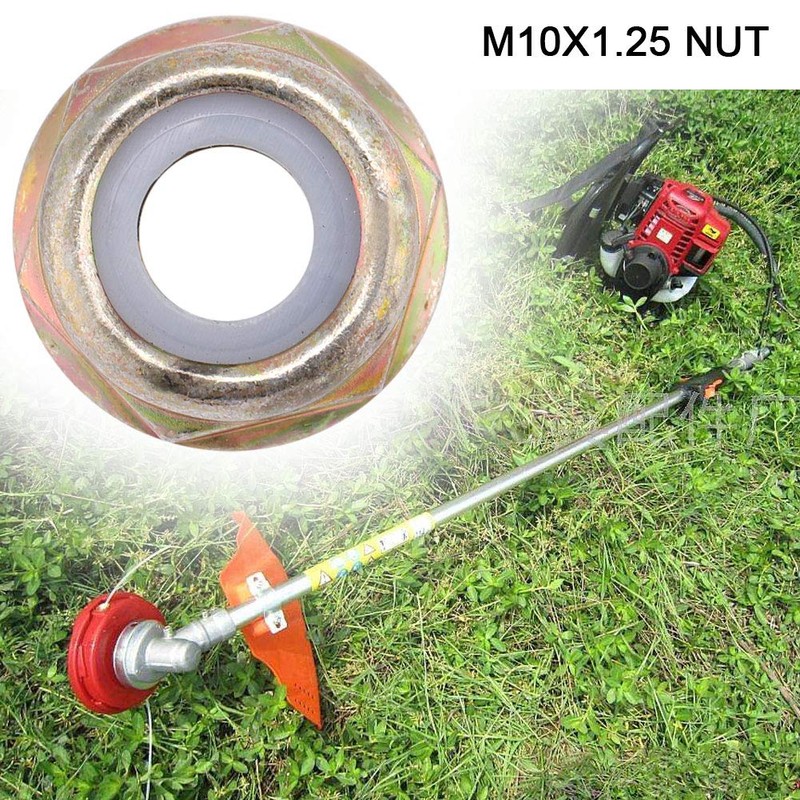 Joyzan Trimmer Blade Nut, Nuts Screw Thread Brush Cutter Metal