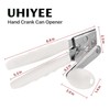 Commercial Can Opener, UHIYEE Hand Crank Can Opener Manual Heavy