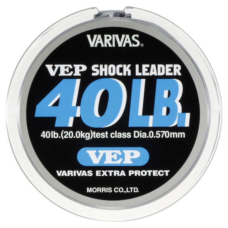 モーリス(MORRIS) ショックリーダー バリバス VEP ナイロン 50m 12号 40lb ナチュラル