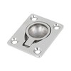 X AUTOHAUX 316 Stainless Steel 47x38mm Boat Floor Locker Hatch