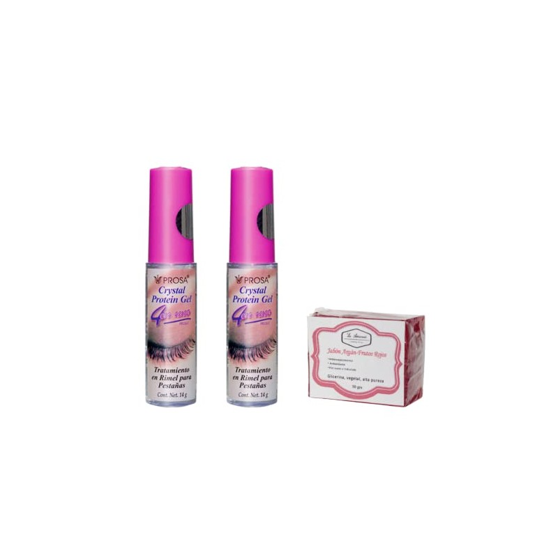 Prosa 4 en 1 | 2 Pack Mascara Pestañas Rimel