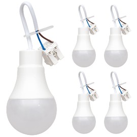 LED's light Renovation Lamp with Plug-In Terminal 10 W Neutral White Pack of 5