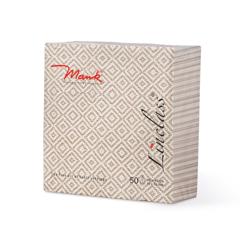 Mank Airlaid Napkin Lagos Base, 40 x 40 cm Pack