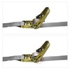 2 Pack 6m Gray Ratchet Tie Down Straps, Ratchet Tie