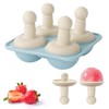 Socub Silicone Popsicle Molds- Baby's First Ice Pop Molds with