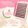 LASHVIEW CloudFloat Cluster Lashes,Lash Clusters Natural Look Cluster Lashes Extensions