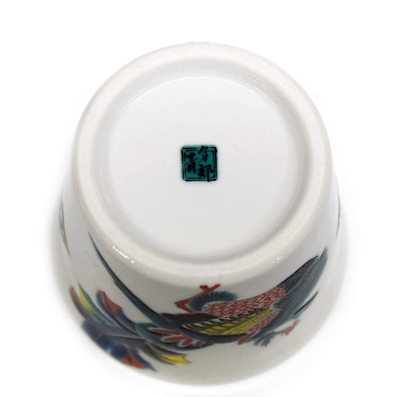 Sobachoko Stylish Kutani Ware Soba Bokokuchi Soba Bokokuchi Color Picture