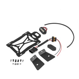 BARQUPO UTV Led Lighted License Plate Mount Holder Compatible with Polaris RZR Pro XP Turbo R S 4 2020-2025