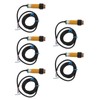 5 Pcs Infrared Photoelectric Switch Normally Open 10 To 30cm