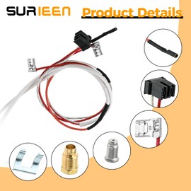 SURIEEN 100112330 9007876 9007877 Water Heater Pilot Assembly, Natural LP Thermopile Pilot Assembly Compatible with 300 301 Series Reliance Whirlpool A.O.Smith Kenmore State American Water Heaters