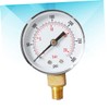 TEHAUX 2pcs Psi Npt Pressure Gauge High Compressor Gauge Compact