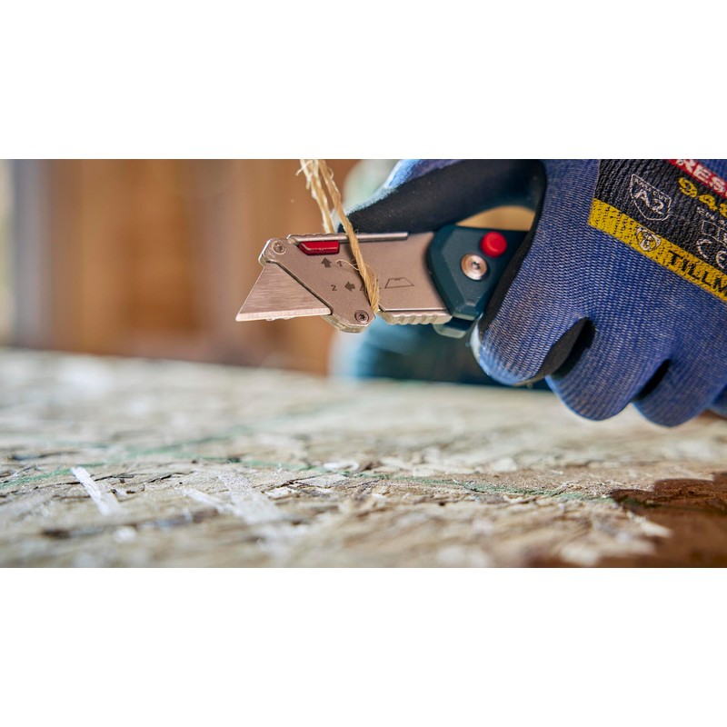 BOSCH H11-14200-1 3-Piece Utility Knife Set | Folding, Snap-Off, and