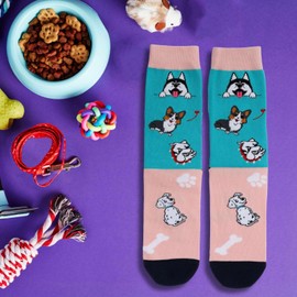 IRISGOD I'd Rather Be Funny Dress Socks for Men and Women Humor Joke Gifts