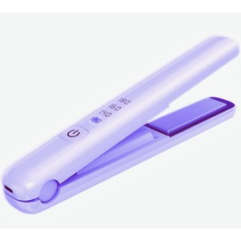 Cordless Hair Straightener, Portable Flat Iron 4 Temperature Options and 20S Fast Heating, Long-Life Battery Ceramic Hair Straightener, Travel Size USB Rechargeable