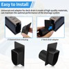 DEA Channel Drain End Adapter and Pool Deck Drain Cap