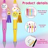 12PCS Beadable Pens Kit Bright Colors DIY Making Beaded Ballpoint