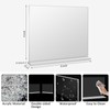 Douildhaiy Acrylic Picture Frame 4x6 inches, 4 Pack Clear Plastic