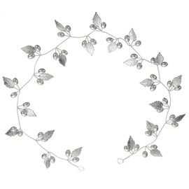 Tocado de Novia, Tocados para Novia Diadema de Cristal para Boda, Pelo Nupcial, Tocado para Niña, Tocado de Novia para Boda, Diadema para Dama de Honor, Damas de Honor Mujeres Accesorios (Color plateado)