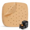 Air Fryer Liners, 8.5 Inch Square, 100 Pcs Perforated Parchment