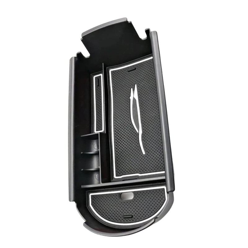 Riloer Center Console Armrest Box Tray, Center Console Armrest Box