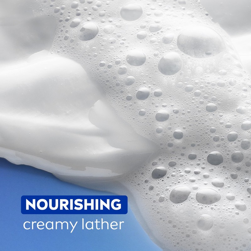 NIVEA Nourishing Botanical Blossom Body Wash with Nourishing Serum, Moisturizing