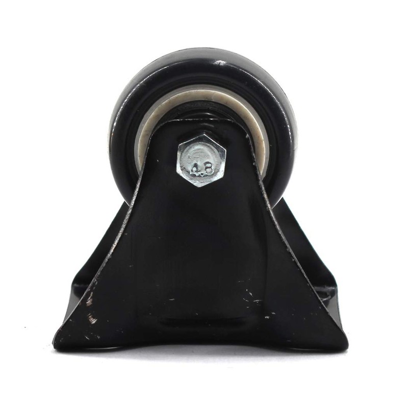 1.5 Inch Fixed Furniture Casters Wheels Polyurethane Heavy Duty Casters