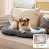 Bedsure Washable Dog Crate Pad for Medium Dogs,Flat Puppy Kennel