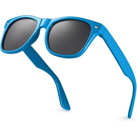 Retro Rewind Iconic Kids Sunglasses for Boys Girls - Shatterproof UV400 Children Sunglasses for Toddlers and Little Kids Age 2-10
