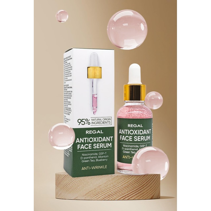 Antioxidant Anti-Wrinkle Face Serum "Regal" 30 ml