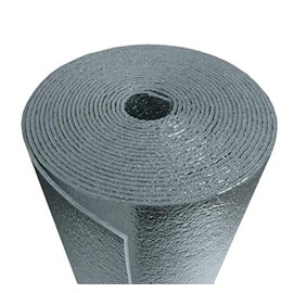 50 Sq Ft R-8 HVAC Duct Wrap Insulation Reflective 2 Sided Foam Core 12' x 50'