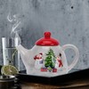 Cabilock 3D Ceramic Christmas Jug Coffee Tea: Retro Large Coffee