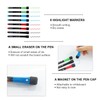 Small Dry Erase White Board – TANKEE Magnetic Desktop Foldable