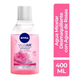 Agua Micelar Desmaquillante Nivea Agua De Rosas 400ml