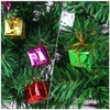 TOPBATHY 120 Pieces Christmas Mini Box Hanging Pendant Foam Gift