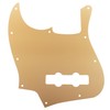Musiclily Ultra 10 Holes Anodized Aluminum J-Bass Pickguard for American