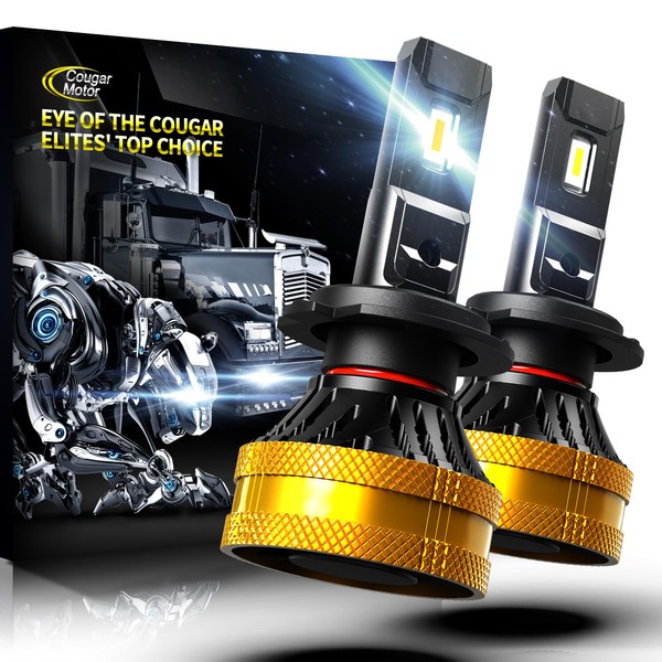 Cougar Motor H7 Light Bulbs, H7 Fog Bulb 6500K White