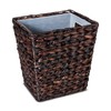 Threshold Wastebasket Dark Weave
