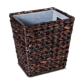 Threshold Wastebasket Dark Weave