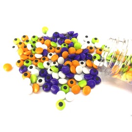 Candy Eyes Candy Eyes for Decorating Eyeball Candy Edible Eyes Sprinkles for Cookie Decorating Candy Eyes 4 Colors Small Eyeball Sprinkles 2.75 OZ