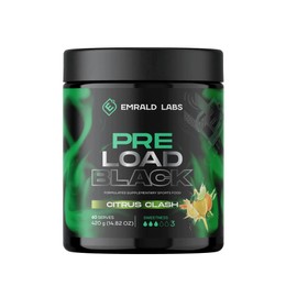Pre Load Black by Emrald Labs | 60 serves