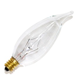 Halco Lighting Technologies CFC15 PAR38FL17/930/B/LED 2001 15W Flame CL CAND 130V Incandescent Bulb