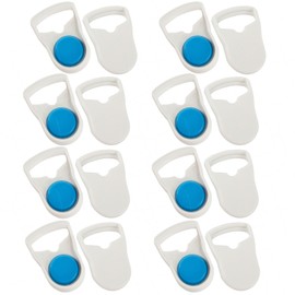 Magnetic Headgear Clips Compatible with Air-Fit N20 F20 F30 & Air-Touch F20 N20, Quick-Disconnect Positive Pressure Mask Magnetic Clips for F20 F30 N20 Mask Strap Clips Positive Supplies (8 Pairs)