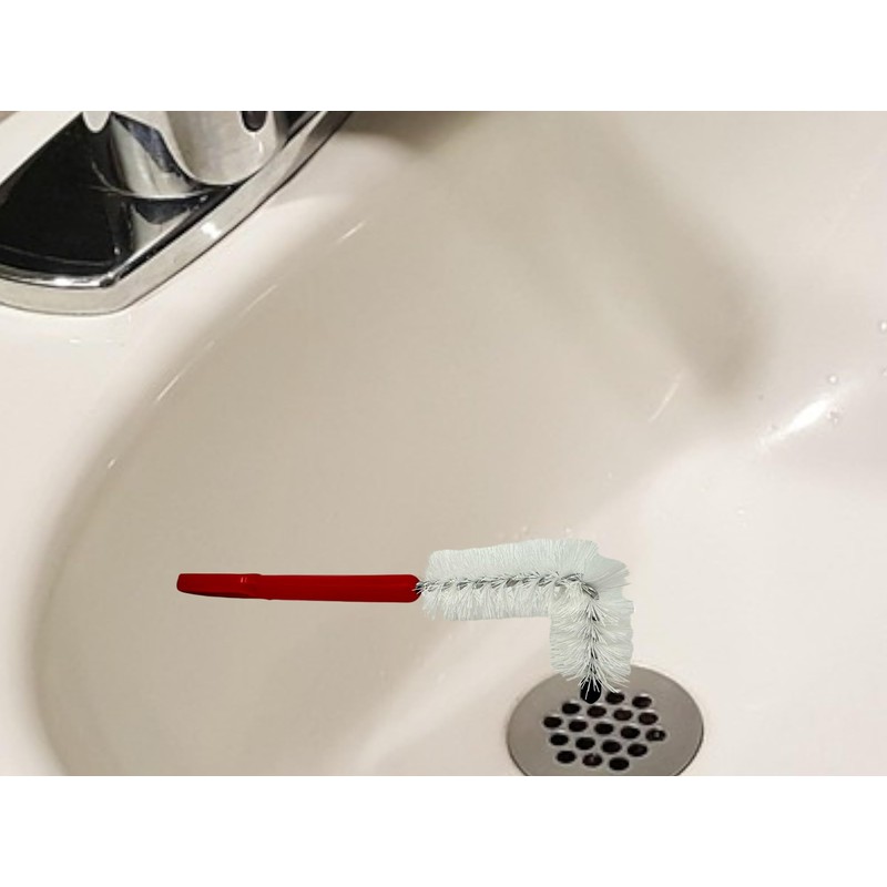 3 x Set Maaj Drain Brush Wash Basin Overflow Brush